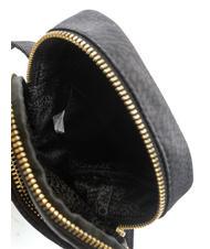 BORBONESE CLASSICA Microbolso porta smartphone negro oscuro - Bolsos Mujer - 6