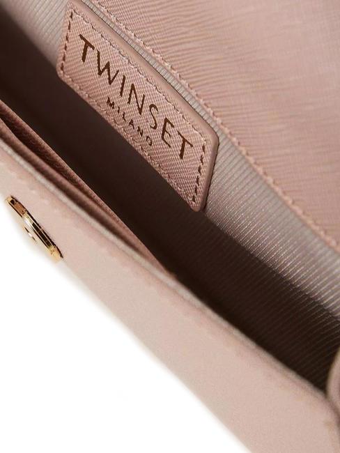 OVAL T Bolso clutch con bandolera de cadena rosa brumoso - Bolsos Mujer