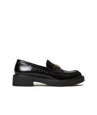TWINSET STUDS Mocas&iacute;n de piel negro - Zapatos Mujer - 2