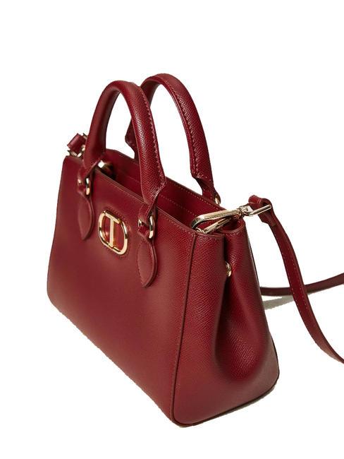 OVAL T Bolso de mano con bandolera resplandor de frambuesa - Bolsos Mujer