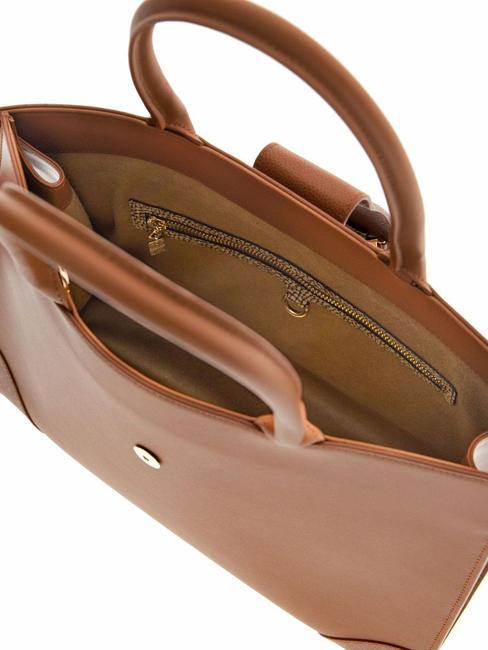 SAVOY DUETTO CAVIAR Bolso shopper grande de piel cuero - Bolsos Mujer