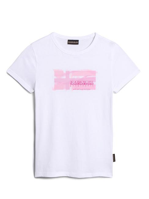 KIDS ZAMORA Camiseta de algodón bandera rosa fj3 - Camiseta niño
