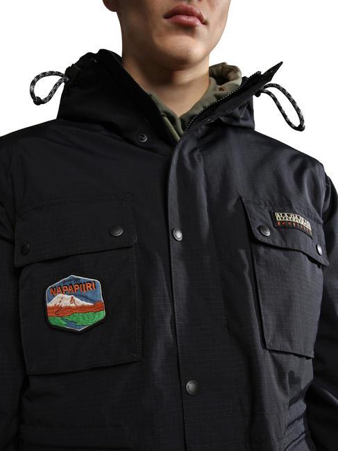 URBAN MODULAR Chaqueta con mangas desmontables negro 041 - Chaquetas de hombre