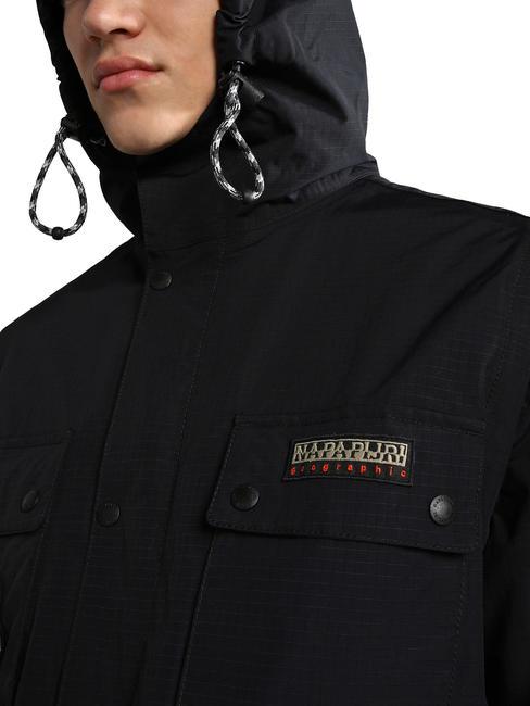 URBAN MODULAR Chaqueta con mangas desmontables negro 041 - Chaquetas de hombre