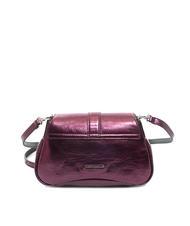 COCCINELLE HIMMA Bolso clutch en piel laminada rosa pulpa - Bolsos Mujer - 4