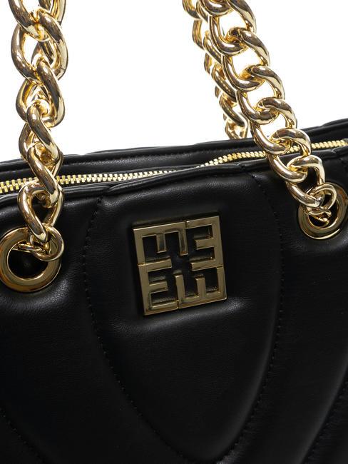 PAMELA Bolso con cadena negro - Bolsos Mujer