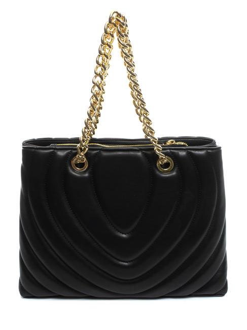 PAMELA Bolso con cadena negro - Bolsos Mujer