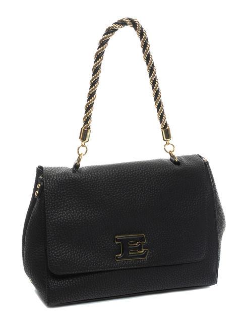 EBA SOFT Bolso satchel peque&ntilde;o negro - Bolsos Mujer