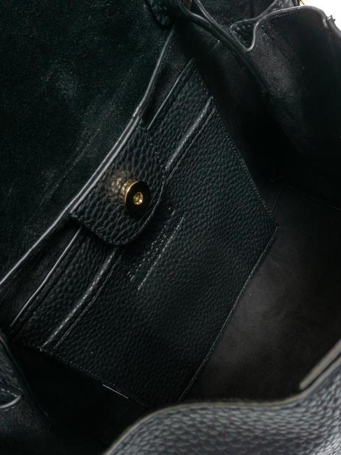 EBA SOFT Bolso satchel peque&ntilde;o negro - Bolsos Mujer