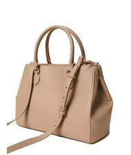 TWINSET OVAL T Bolso tote con bandolera marr&oacute;n claro - Bolsos Mujer - 3