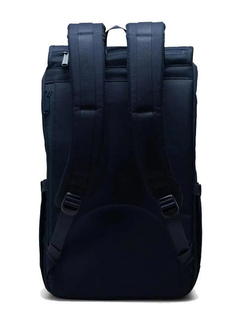 LITTLE AMERICA  Mochila de tama&ntilde;o est&aacute;ndar navy tan - Mochilas Escuela & Tiempo Libre