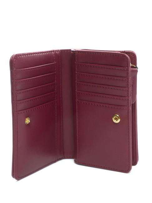 MIDDLE Monedero medio resplandor de frambuesa - Carteras Mujer