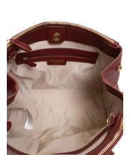 TWINSET OVAL T Bolso tote con bandolera resplandor de frambuesa - Bolsos Mujer - 5