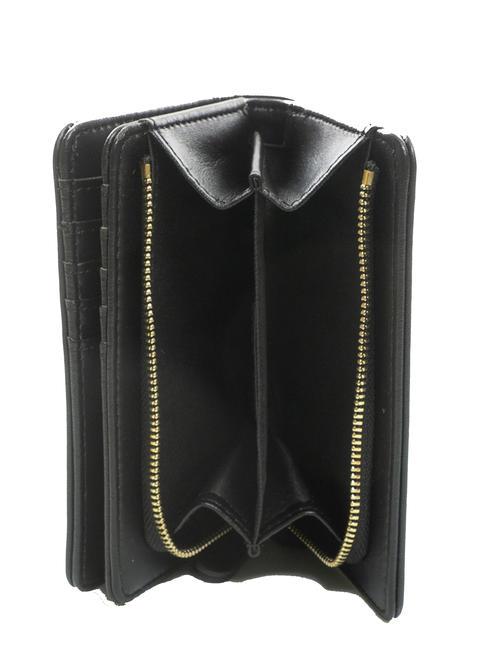 MIDDLE Monedero medio negro - Carteras Mujer