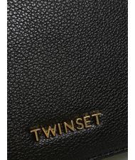 TWINSET NEW OVAL T Bolsa de hombro negro - Bolsos Mujer - 3