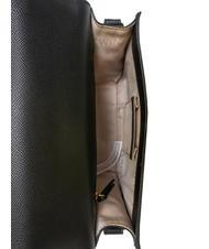 TWINSET OVAL T Bolso bandolera con solapa negro - Bolsos Mujer - 5