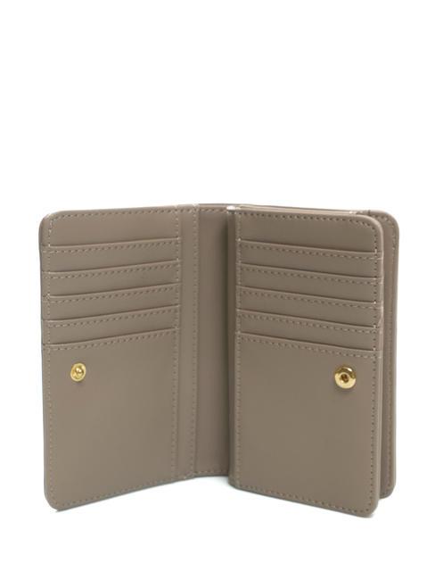 MIDDLE Monedero medio gris pardo - Carteras Mujer