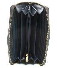 TWINSET NEW OVAL T Cartera grande de piel gris azulado - Carteras Mujer - 2