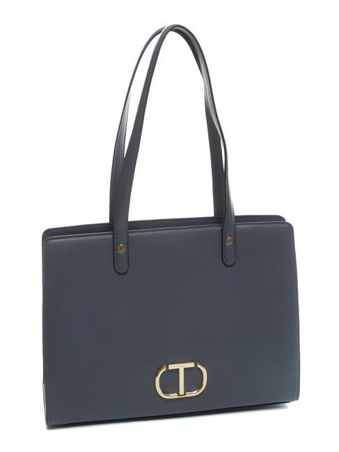 OVAL T bolso gris azulado - Bolsos Mujer