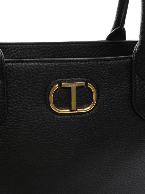 OVAL T Bolso de mano negro - Bolsos Mujer