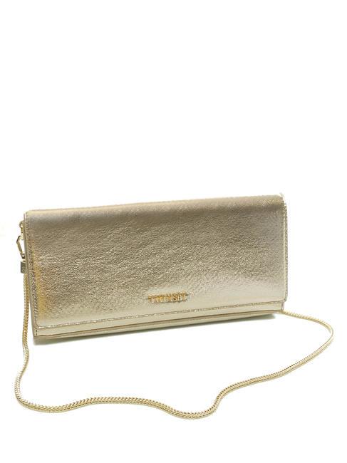 CLUTCH Bolsa  laminada platino - Bolsos Mujer