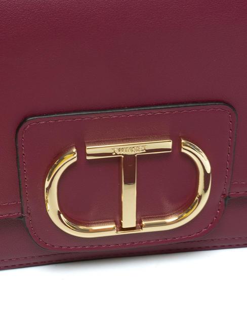 OVAL T Bandolera con solapa resplandor de frambuesa - Bolsos Mujer