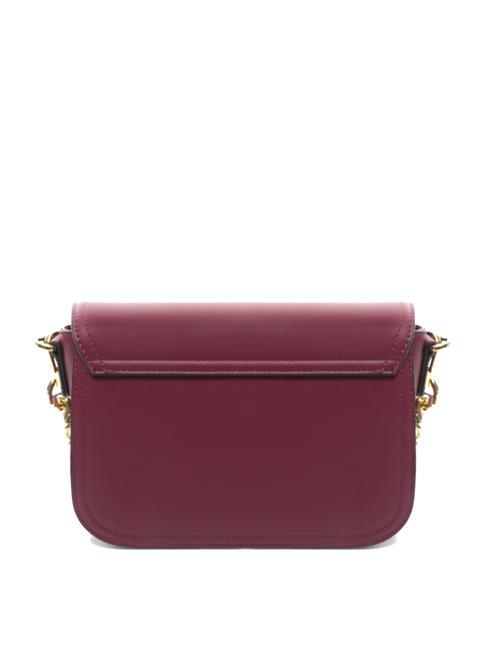 OVAL T Bandolera con solapa resplandor de frambuesa - Bolsos Mujer