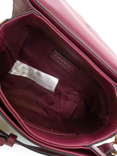 OVAL T Bandolera con solapa resplandor de frambuesa - Bolsos Mujer