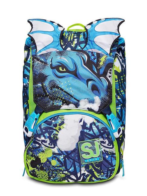 DRAGGHY BOY Mochila ampliable grande azul - Mochilas Escuela & Tiempo Libre