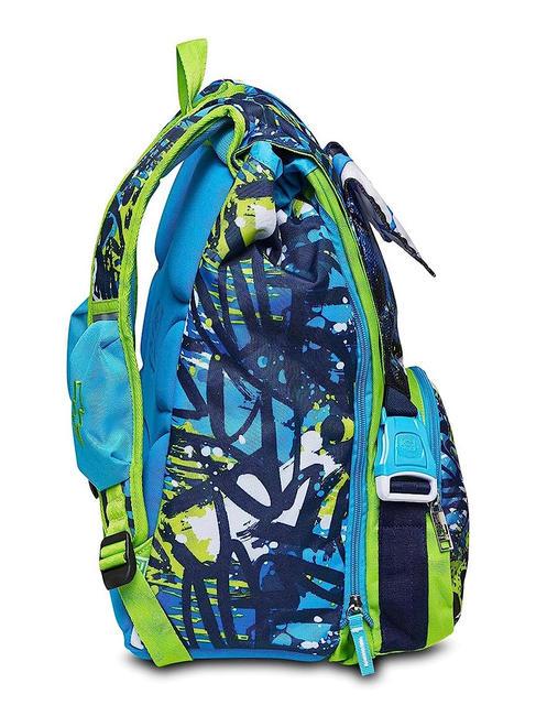DRAGGHY BOY Mochila ampliable grande azul - Mochilas Escuela & Tiempo Libre