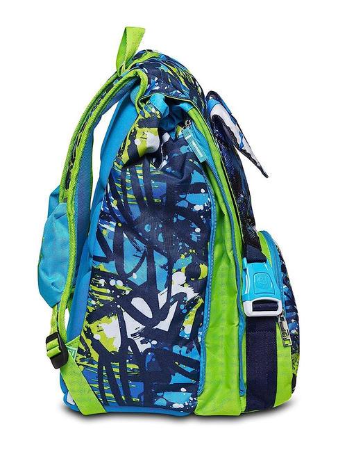 DRAGGHY BOY Mochila ampliable grande azul - Mochilas Escuela & Tiempo Libre