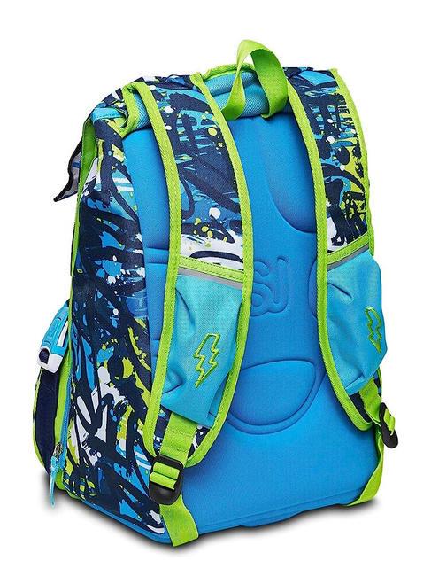 DRAGGHY BOY Mochila ampliable grande azul - Mochilas Escuela & Tiempo Libre