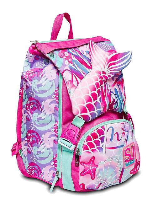SEA BEAUTY Mochila ampliable grande rosa frambuesa - Mochilas Escuela & Tiempo Libre