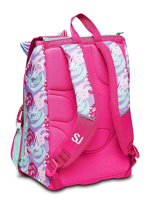 SEA BEAUTY Mochila ampliable grande rosa frambuesa - Mochilas Escuela & Tiempo Libre
