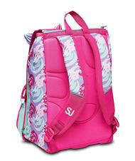 SJGANG SEA BEAUTY Mochila ampliable grande rosa frambuesa - Mochilas Escuela & Tiempo Libre - 6