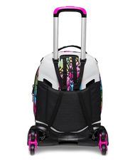 SEVEN COLOUR EXPRESSION JACK Mochila trolley desmontable, mochila doble RODAMINA ROJA - Mochilas con ruedas - 5