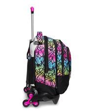 SEVEN COLOUR EXPRESSION JACK Mochila trolley desmontable, mochila doble RODAMINA ROJA - Mochilas con ruedas - 6