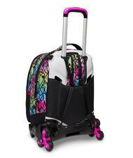 SEVEN COLOUR EXPRESSION JACK Mochila trolley desmontable, mochila doble RODAMINA ROJA - Mochilas con ruedas - 7