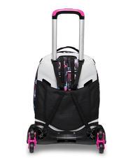 SEVEN LIQUID PAINT JACK Mochila trolley desmontable, 3 ruedas pirablack - Mochilas con ruedas - 4