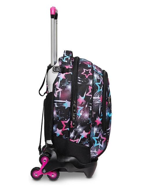 LIQUID PAINT JACK Mochila trolley desmontable, 3 ruedas pirablack - Mochilas con ruedas