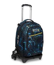 SEVEN LED BALLOON JACK Mochila trolley desmontable, 3 ruedas campanilla turquesa - Mochilas con ruedas - 3
