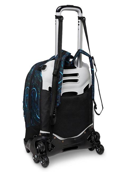 LED BALLOON JACK Mochila trolley desmontable, 3 ruedas campanilla turquesa - Mochilas con ruedas