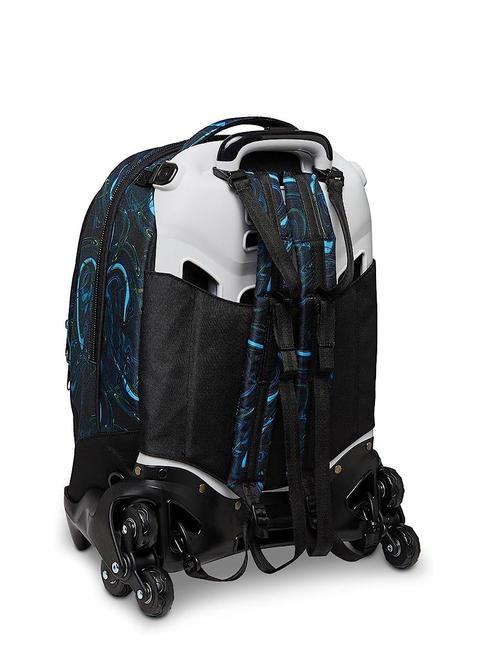 LED BALLOON JACK Mochila trolley desmontable, 3 ruedas campanilla turquesa - Mochilas con ruedas