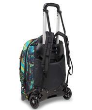 INVICTA NEW PLUG FANTASY Mochila trolley desmontable, 2 ruedas azul digital - Mochilas con ruedas - 5