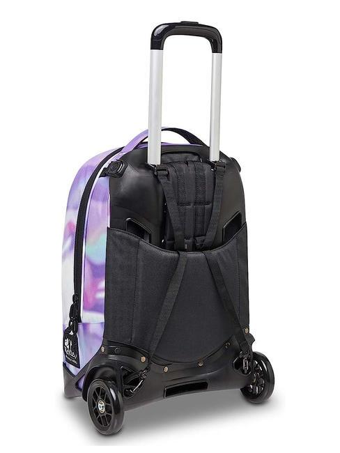 NEW PLUG FANTASY Mochila trolley desmontable, 2 ruedas tonos pastel - Mochilas con ruedas