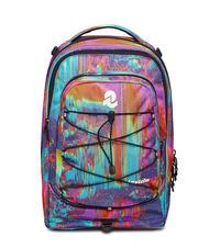 INVICTA NEW PLUG FANTASY Mochila trolley desmontable, 2 ruedas multicolor digital - Mochilas con ruedas - 2