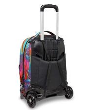 INVICTA NEW PLUG FANTASY Mochila trolley desmontable, 2 ruedas multicolor digital - Mochilas con ruedas - 4