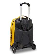 INVICTA NEW PLUG LOGO Mochila trolley desmontable, 2 ruedas azafr&aacute;n - Mochilas con ruedas - 4