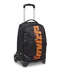 INVICTA NEW PLUG LOGO Mochila trolley desmontable, 2 ruedas negro - Mochilas con ruedas - 3