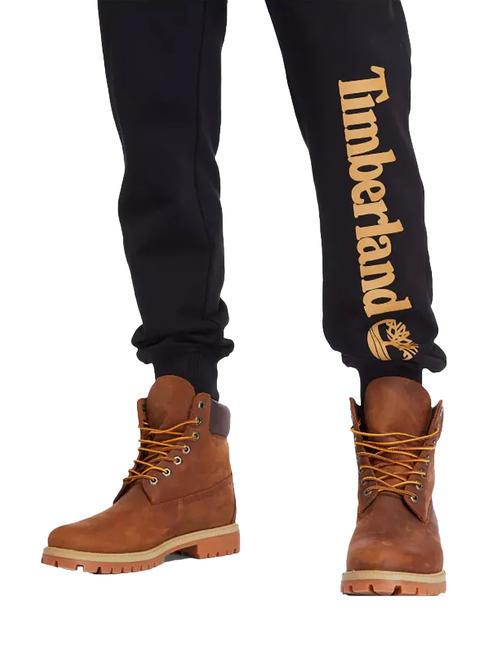 LINEAR LOGO REGULAR Corredores bota negra / trigo - Trajes deportivos para hombres